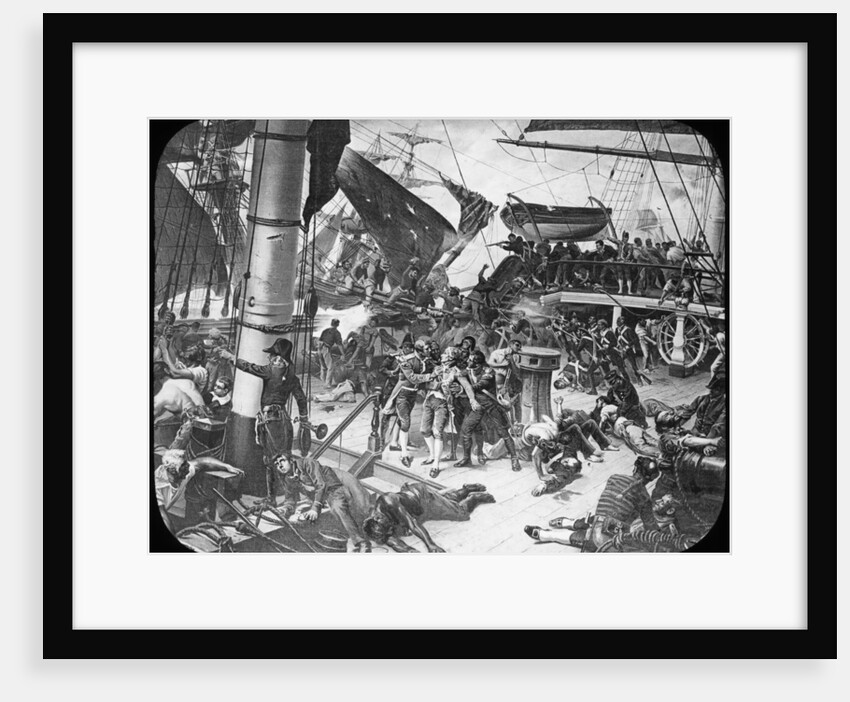 The deck of HMS Victory by Newton & Co