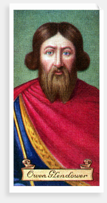 Owen Glendower, taken from a series of cigarette cards by Anonymous