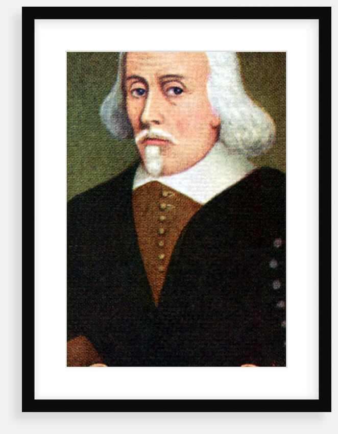 William Harvey, taken from a series of cigarette cards by Anonymous