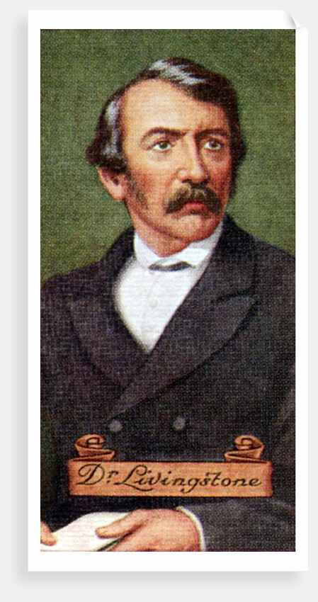 Dr. Livingstone, taken from a series of cigarette cards by Anonymous