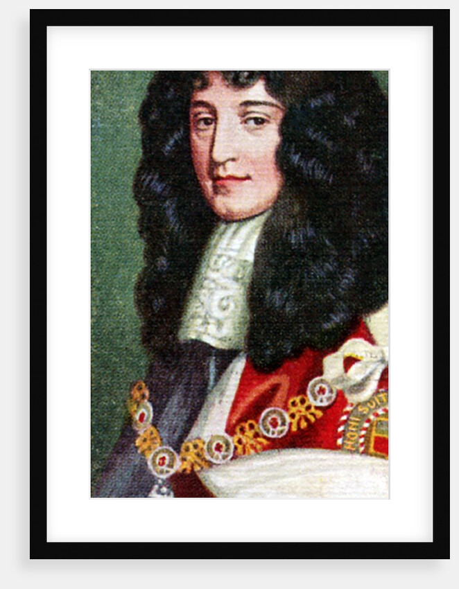 Prince Rupert, taken from a series of cigarette cards by Anonymous
