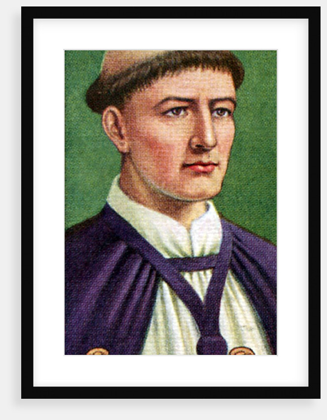 Thomas a Becket, taken from a series of cigarette cards by Anonymous