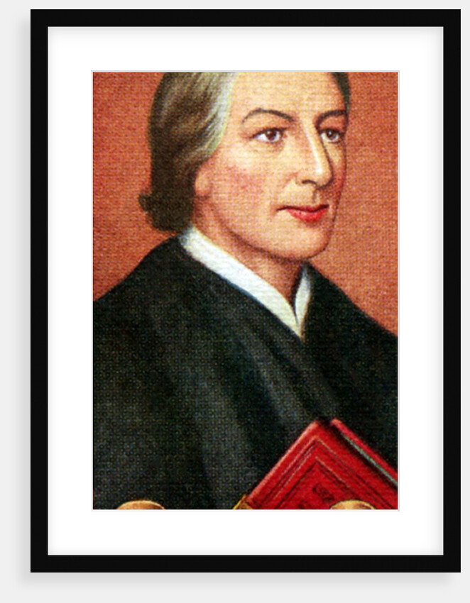 William Caxton, taken from a series of cigarette cards by Anonymous