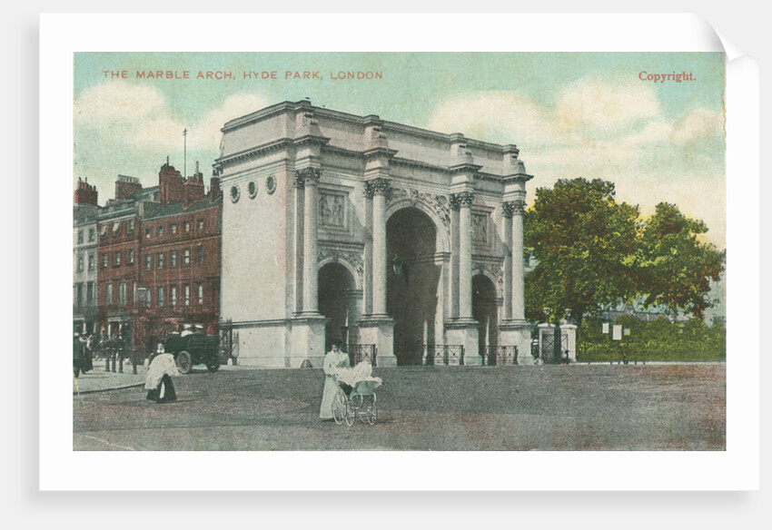 Marble Arch, Hyde Park, London by Anonymous