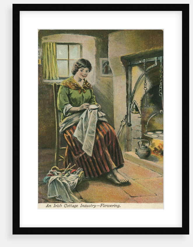 An Irish Cottage Industry - Flowering by Anonymous