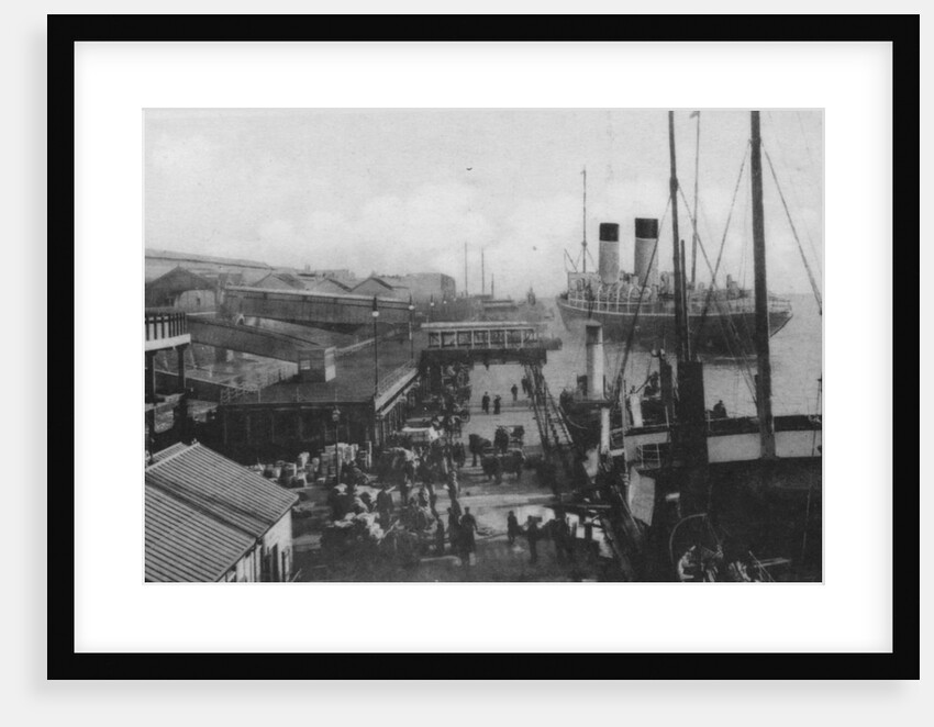 Landing Stage, Liverpool Docks by Anonymous