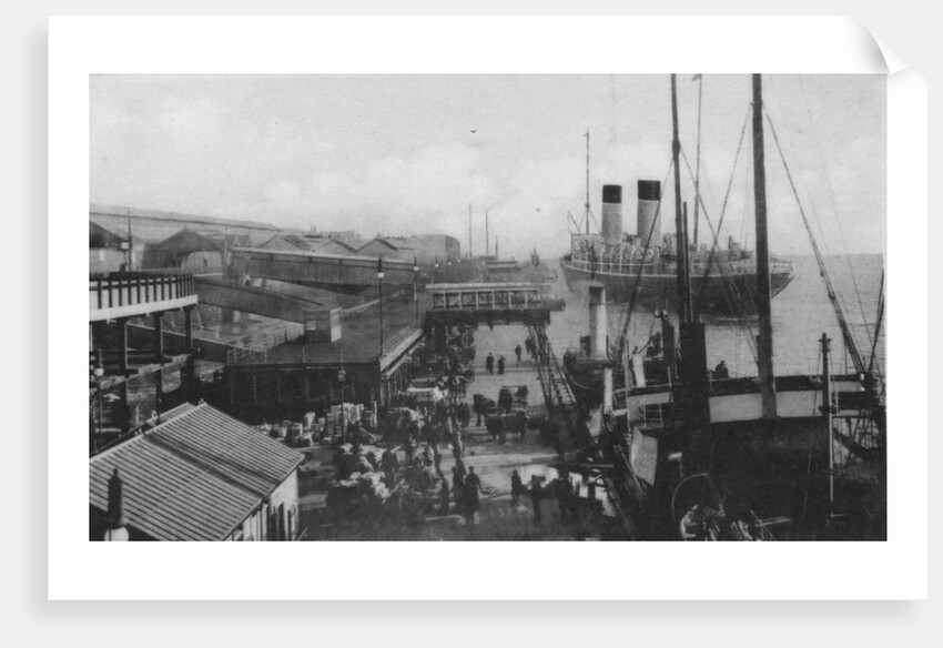 Landing Stage, Liverpool Docks by Anonymous