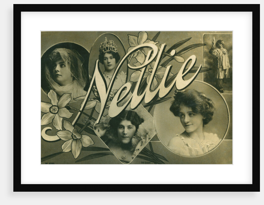 'Nellie', postcard of Edwardian actress Nellie Stewart by Anonymous