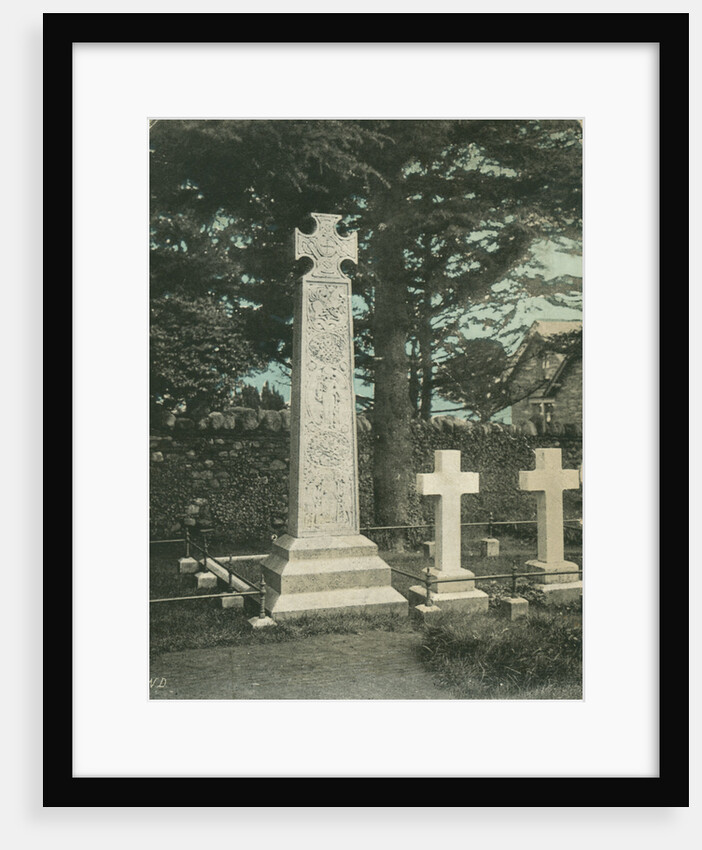 Grave of John Ruskin, English author, poet, artist and critic by Anonymous