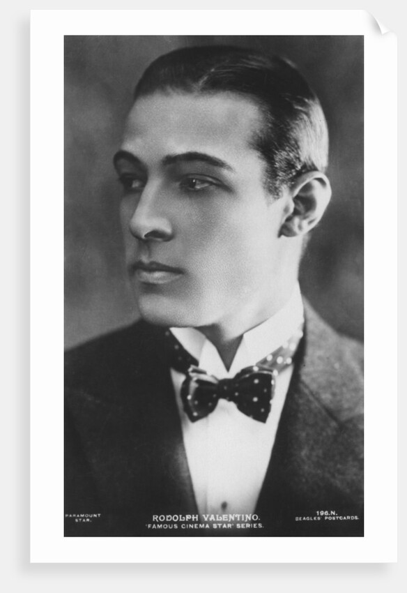Rudolph Valentino by J Beagles & Co