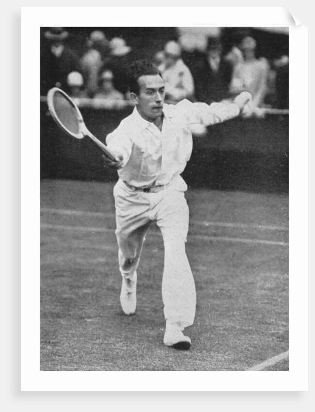 Henri Cochet, the fastest player of his time, Wimbledon by Anonymous