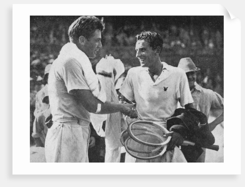 Fred Perry and FX Shields by Sport & General