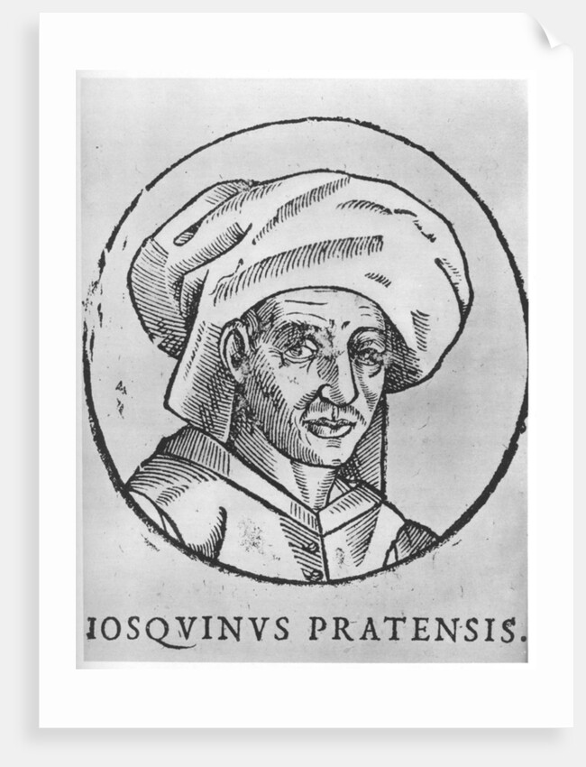 Josquin des Prez, Franco-Flemish composer of the Renaissance by Anonymous