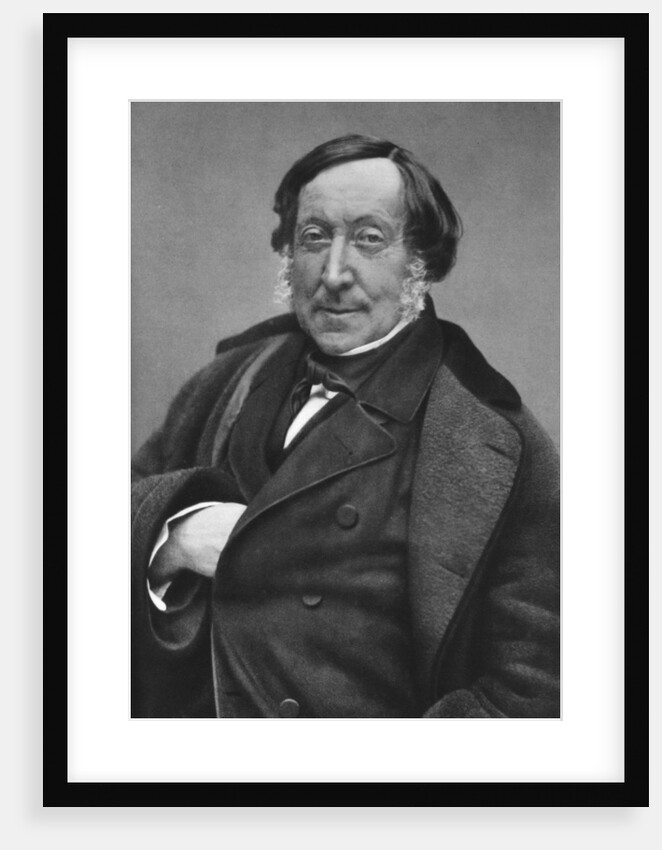 Gioachino Rossini by Nadar