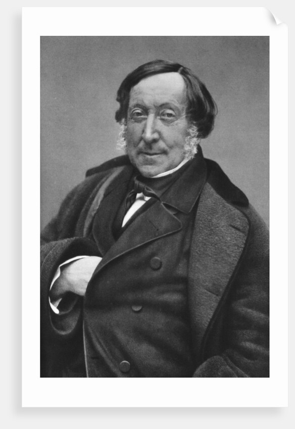 Gioachino Rossini by Nadar