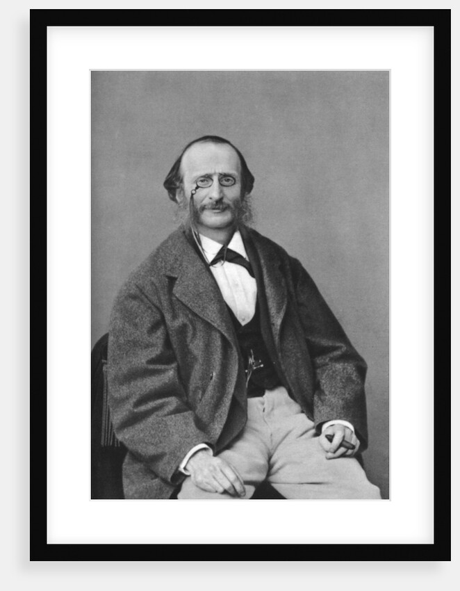 Jacques Offenbach by Nadar
