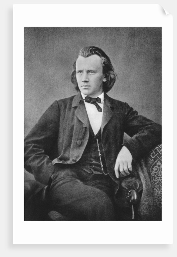 Johannes Brahms by Anonymous