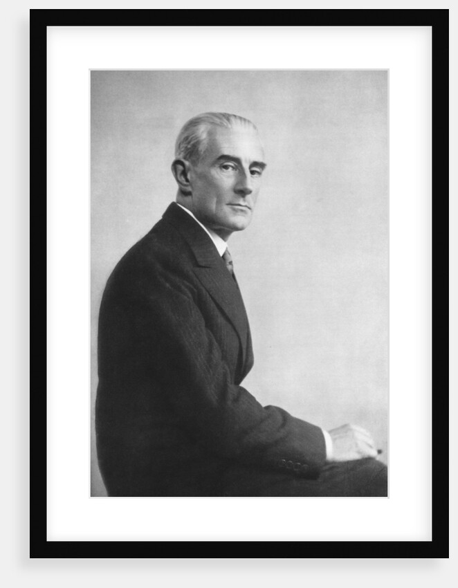 Maurice Ravel by Lipnitzki