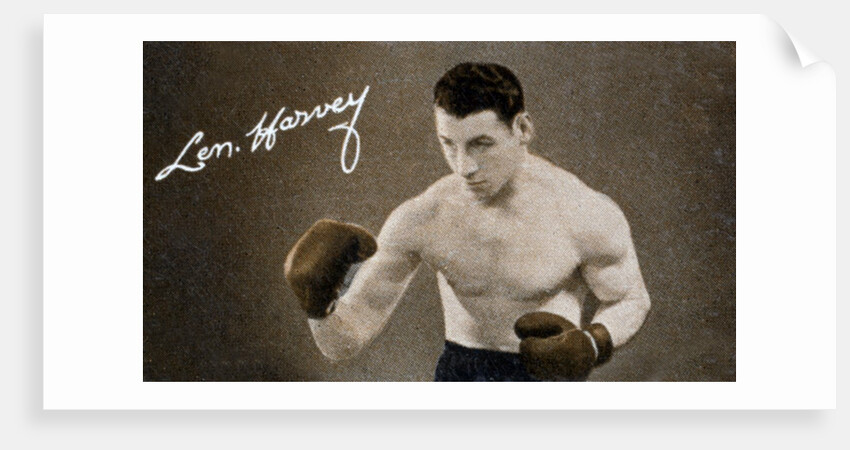 Len Harvey by Anonymous