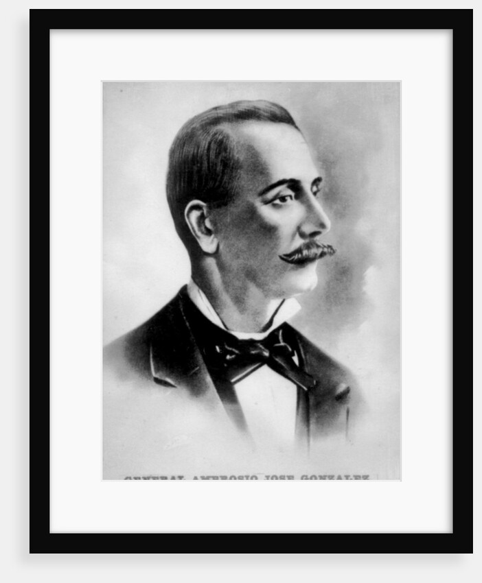 Colonel Ambrosio José Gonzales by Anonymous