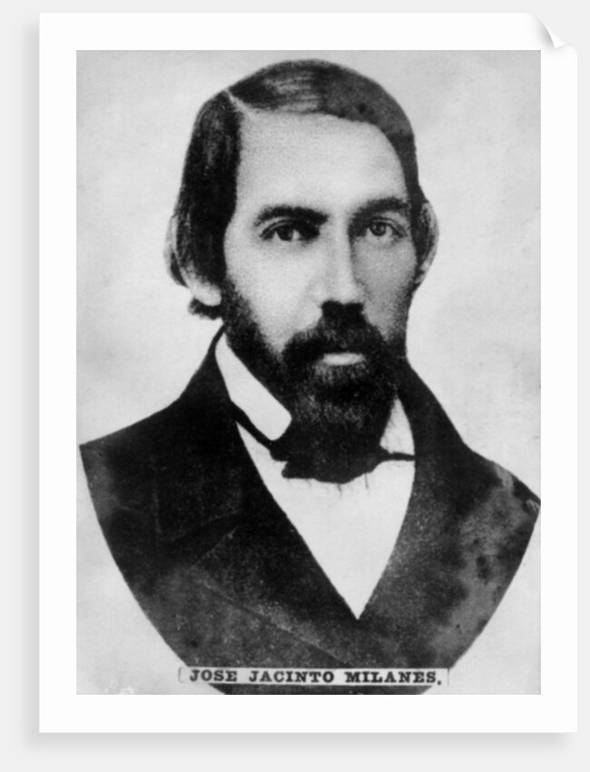 José Jacinto Milanés y Fuentes by Anonymous