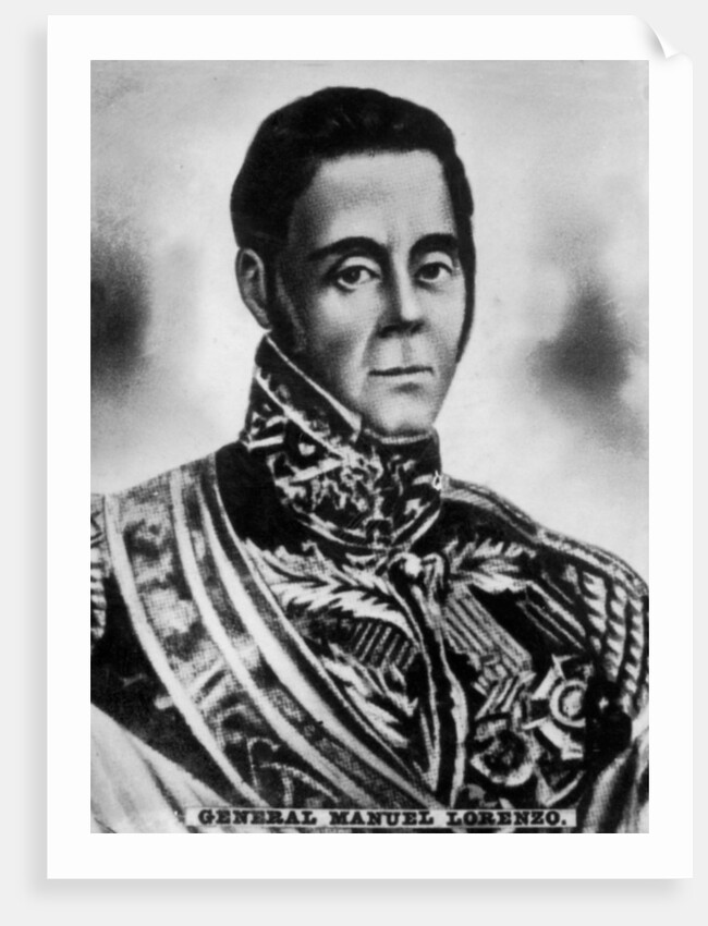 General Manuel Lorenzo by Anonymous