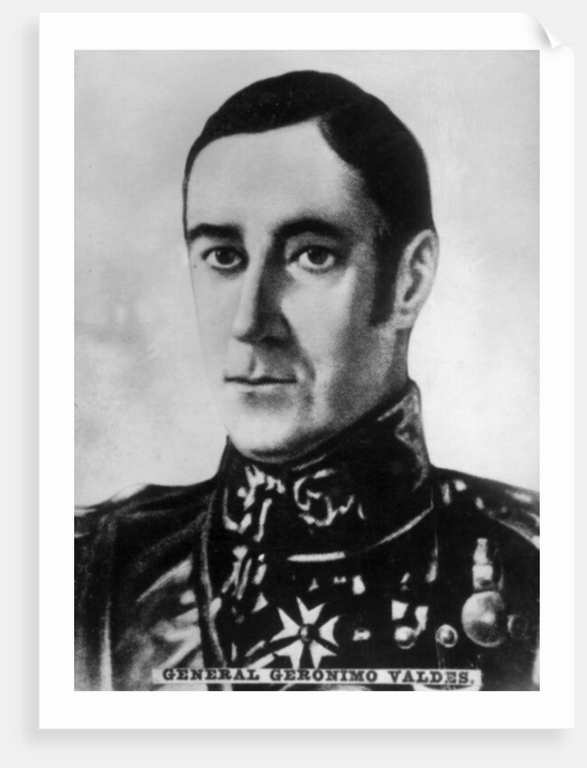 General Geronimo Valdes by Anonymous