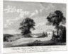 Seat of the Right Honourable the Earl of Harcourt at Nuneham, with a distant view of Oxford by Michael Angelo Rooker