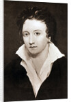 Percy Bysshe Shelley, English romantic poet by Anonymous