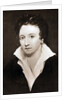 Percy Bysshe Shelley, English romantic poet by Anonymous