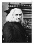 Franz Liszt, Hungarian pianist and composer by Anonymous