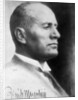 Benito Mussolini, Italian fascist dictator by Anonymous