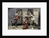 A Family Dance in Japan by Charles Gillot