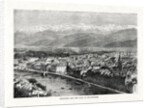 Grenoble and the Alps of Belledonne, France by Anonymous