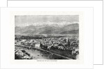Grenoble and the Alps of Belledonne, France by Anonymous