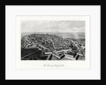 The town and fortress of Lille, France by J Lacy