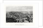 The town and fortress of Lille, France by J Lacy