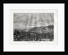 Lyon and the heights of Croix-Rousse, France by Hildibrand