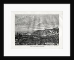 Lyon and the heights of Croix-Rousse, France by Hildibrand