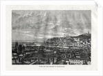 Lyon and the heights of Croix-Rousse, France by Hildibrand