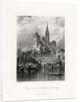 St Omer and the cathedral, Strasbourg, France by W Richardson