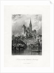 St Omer and the cathedral, Strasbourg, France by W Richardson