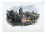 Hastings Castle, Sussex by C Wilkinson