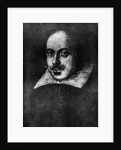 William Shakespeare, English playwright by Anonymous