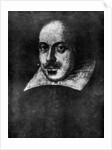 William Shakespeare, English playwright by Anonymous