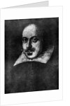 William Shakespeare, English playwright by Anonymous
