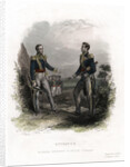 Meeting between Generals San Martin and Bolivar by Levy