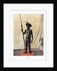Jauapiry Indian with weapons, Brazil by Anonymous