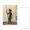 Jauapiry Indian with weapons, Brazil by Anonymous