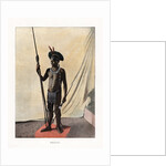 Jauapiry Indian with weapons, Brazil by Anonymous